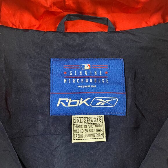 Boston Red Sox Reebok Jacket Men's 2XL Windbreaker Full Zip - Picture 8 of 11